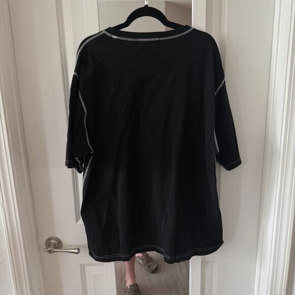 AMBUSH logo-embroidered T-shirt Size XXL Color Black White - Picture 6 of 6